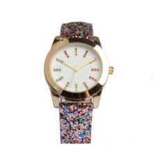 Luxury japanese cartoon q&q quartz watch water resist for lady